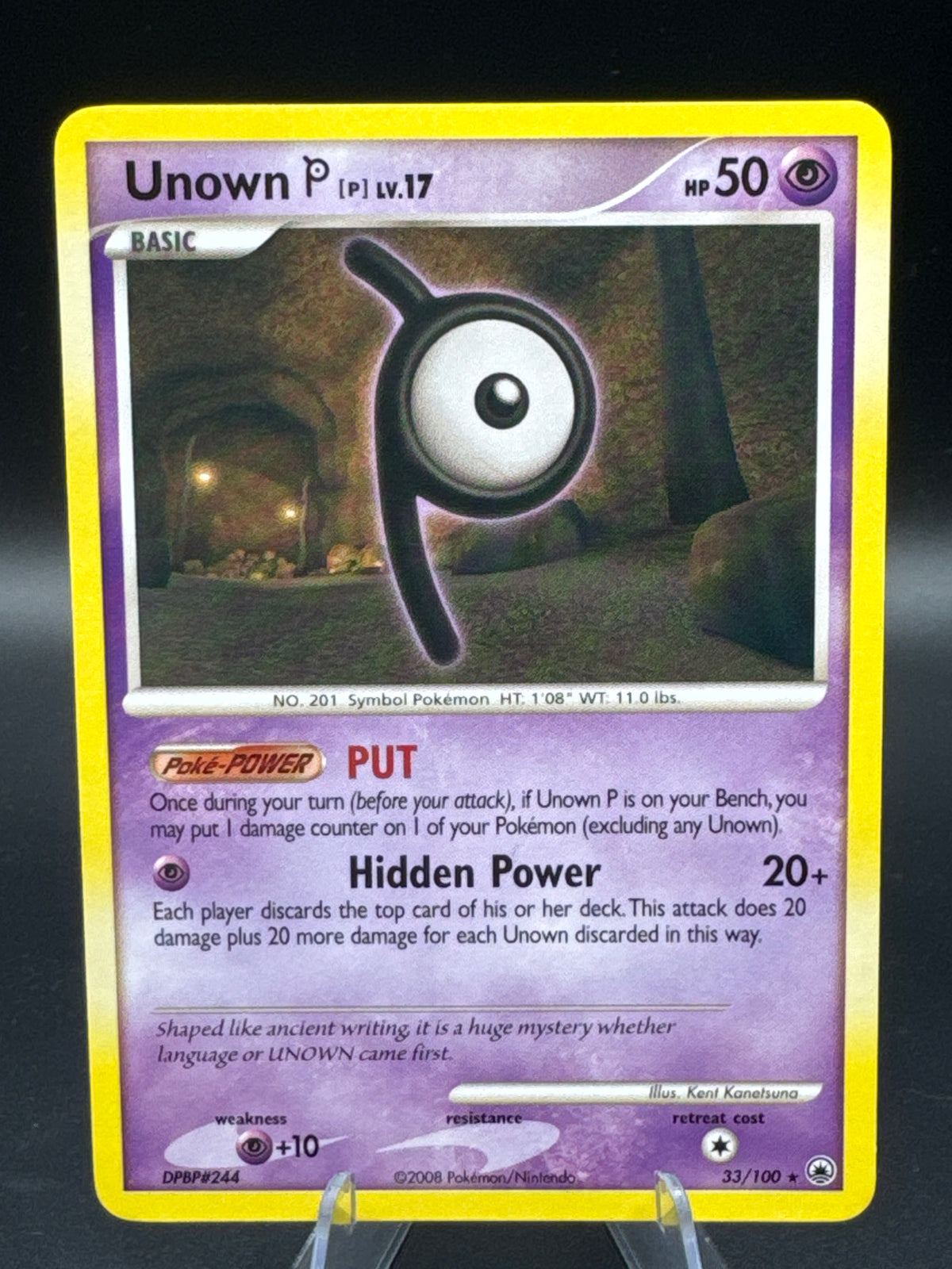 Pokémon TCG: Unown [P] - DPBP#244 - Majestic Dawn (MD)