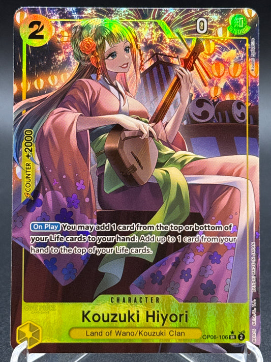 One Piece TCG: Kouzuki Hiyori OP06-106 Wings of the Captain