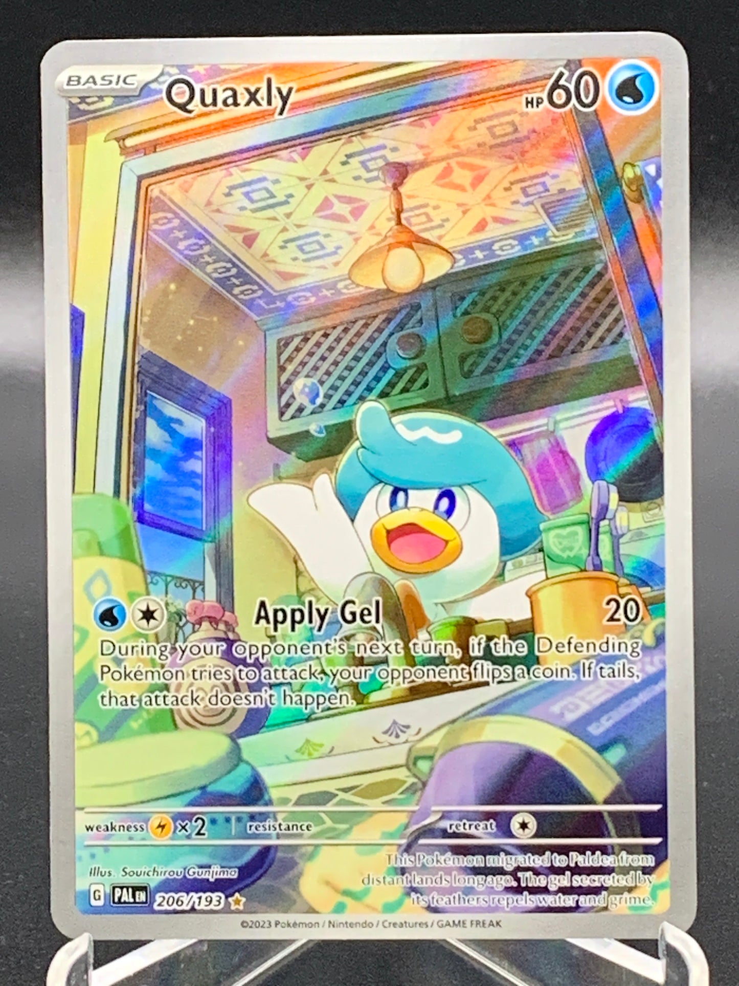 Pokémon TCG: 2023 Quaxly 206/193 SV: Paldea Evolved