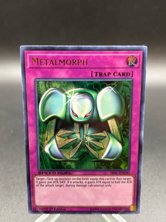 Yu-Gi-Oh! TCG Metalmorph SBSC-EN030 Speed Duel: Scars of Battle