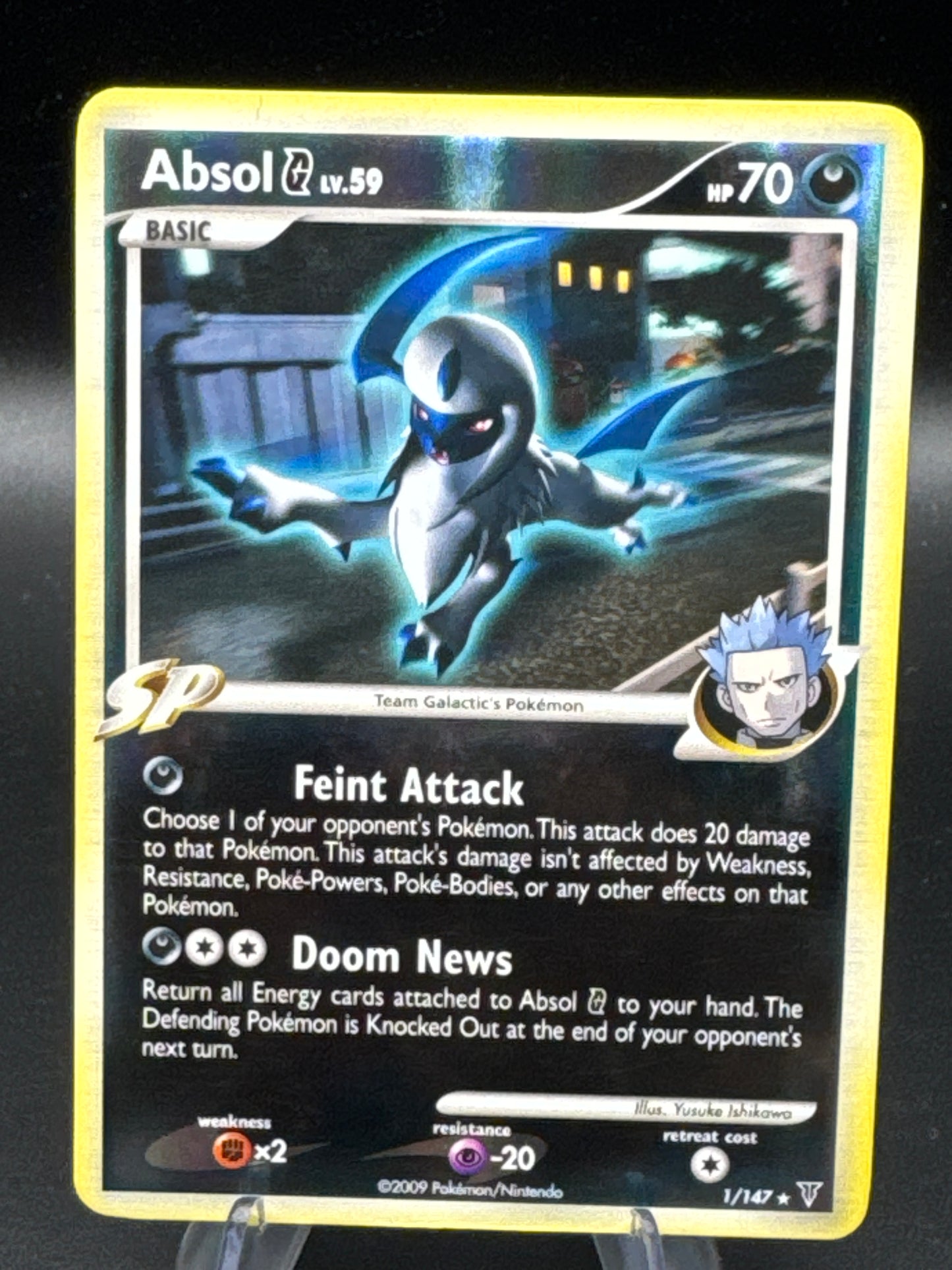Pokémon TCG: 2009 Absol G 1/147 Supreme Victors