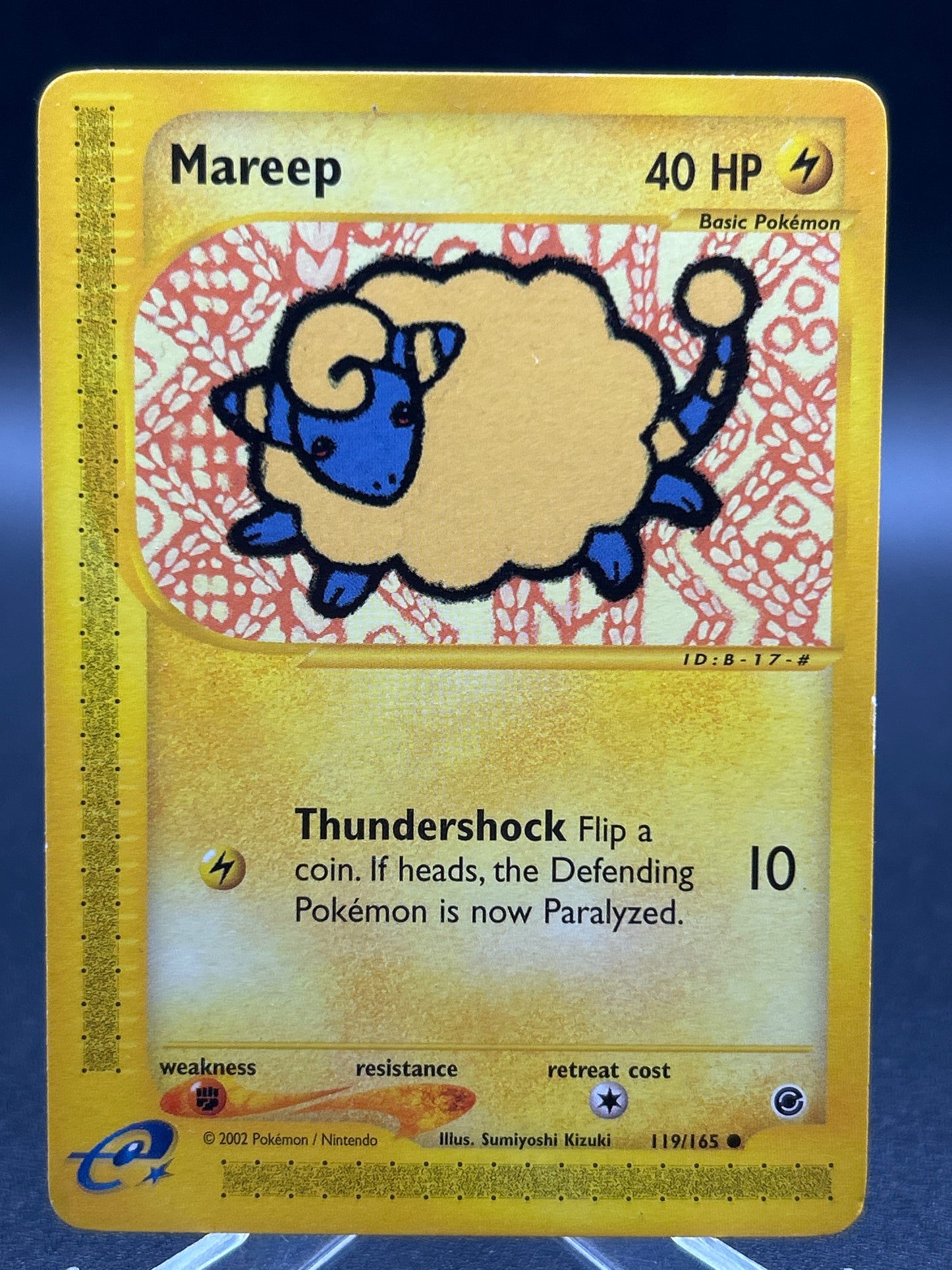 Pokémon TCG: 2002 Mareep 119/165 Expedition
