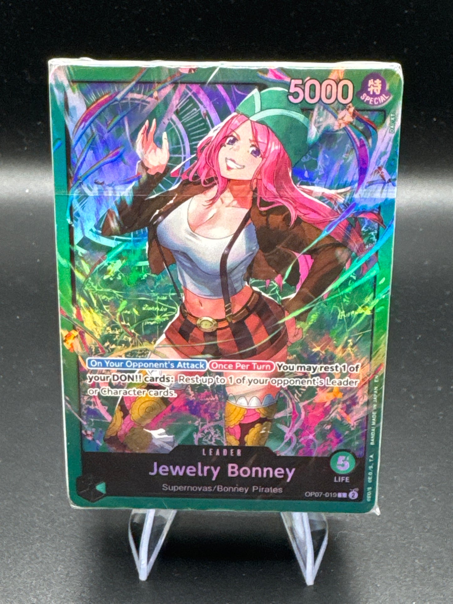 One Piece TCG: Starter Deck 24: GREEN Jewelry Bonney (ST-24) Sealed Deck