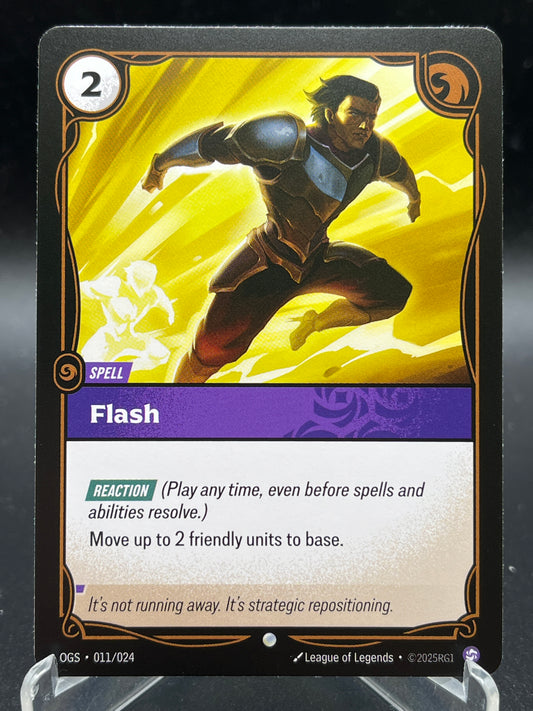 Riftbound TCG: Flash 011/024 - Origins: Proving Grounds (OGS:PG)