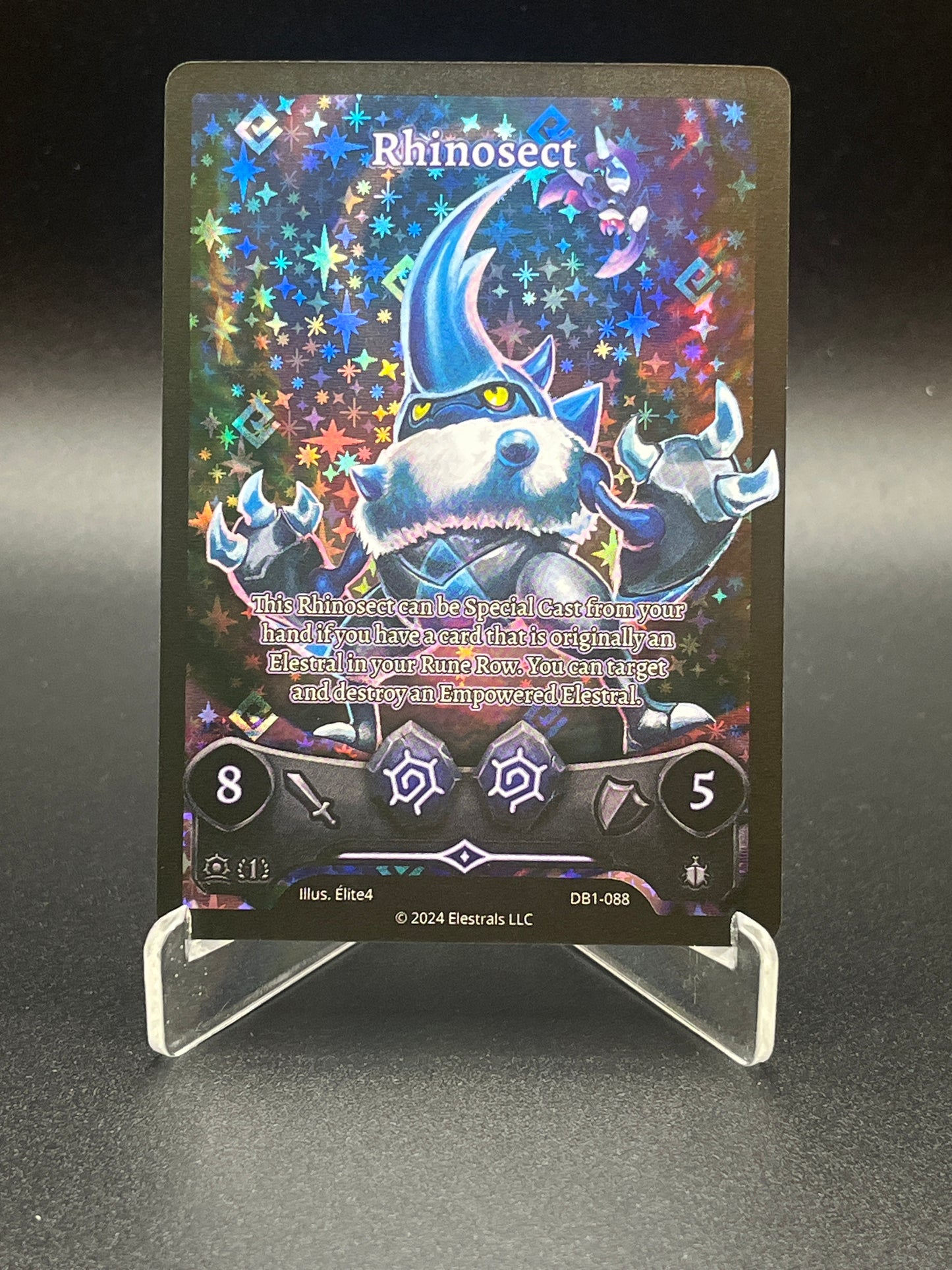 Elestrals TCG: Rhinosect (Full Art) - Daybreak [First Edition] (DB1)