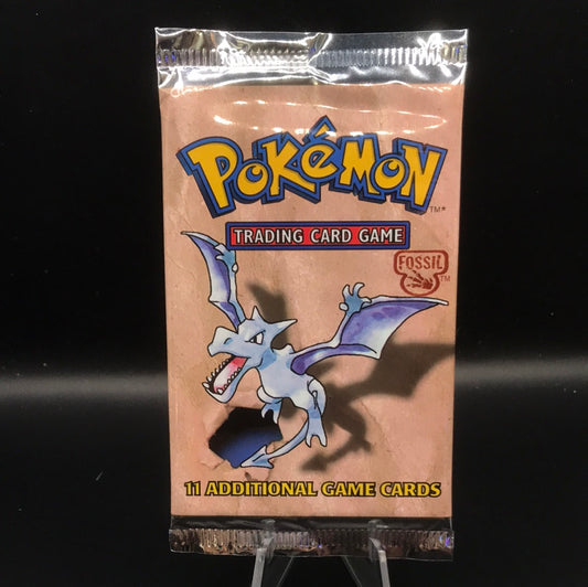 Pokémon TCG: Fossil Booster Pack (Aerodactyl Art) 20.69g