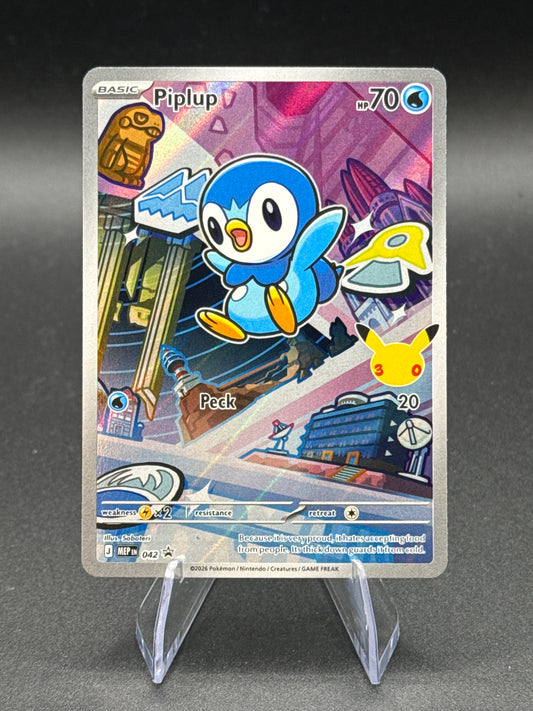 Pokémon TCG: 2026 Piplup- #042 - Mega Evolution Promos
