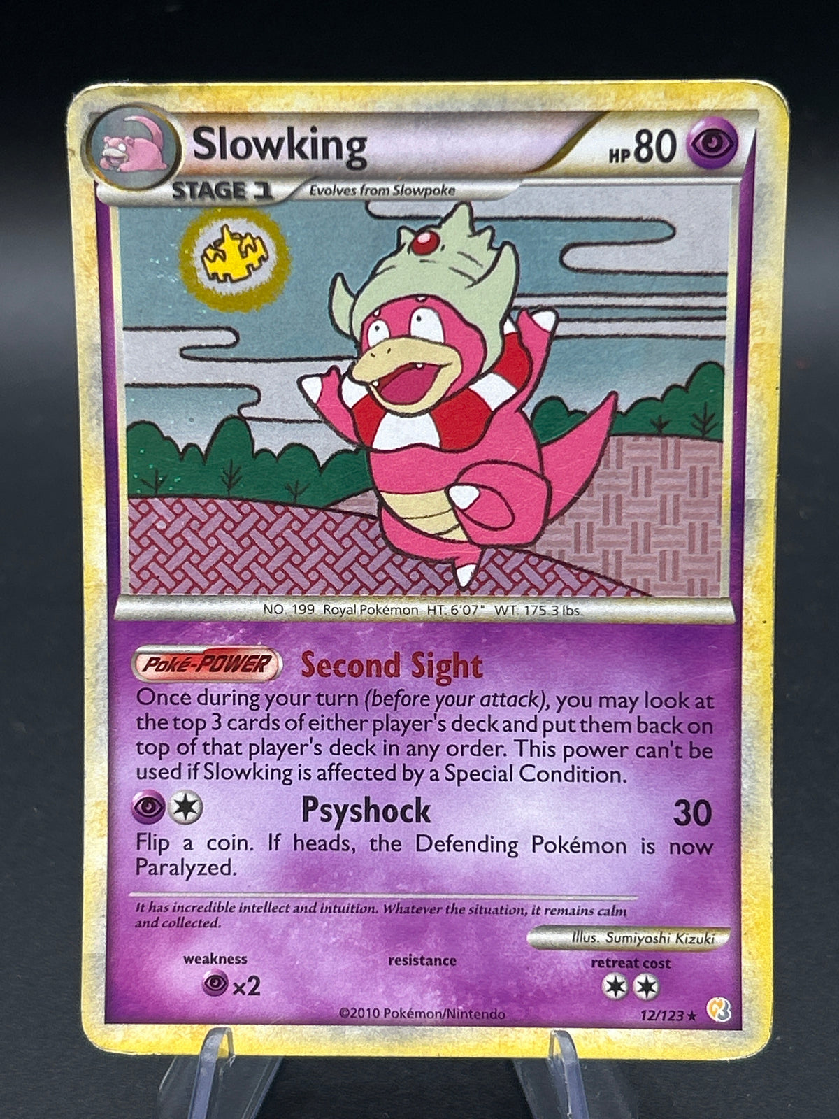 Pokémon TCG: 2010 Slowking - 12/123 - HS: HeartGold SoulSilver Holo