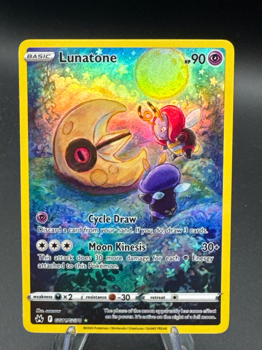 Pokémon TCG: 2023 Lunatone - GG11/GG70 - SWSH: Crown Zenith Galarian Gallery