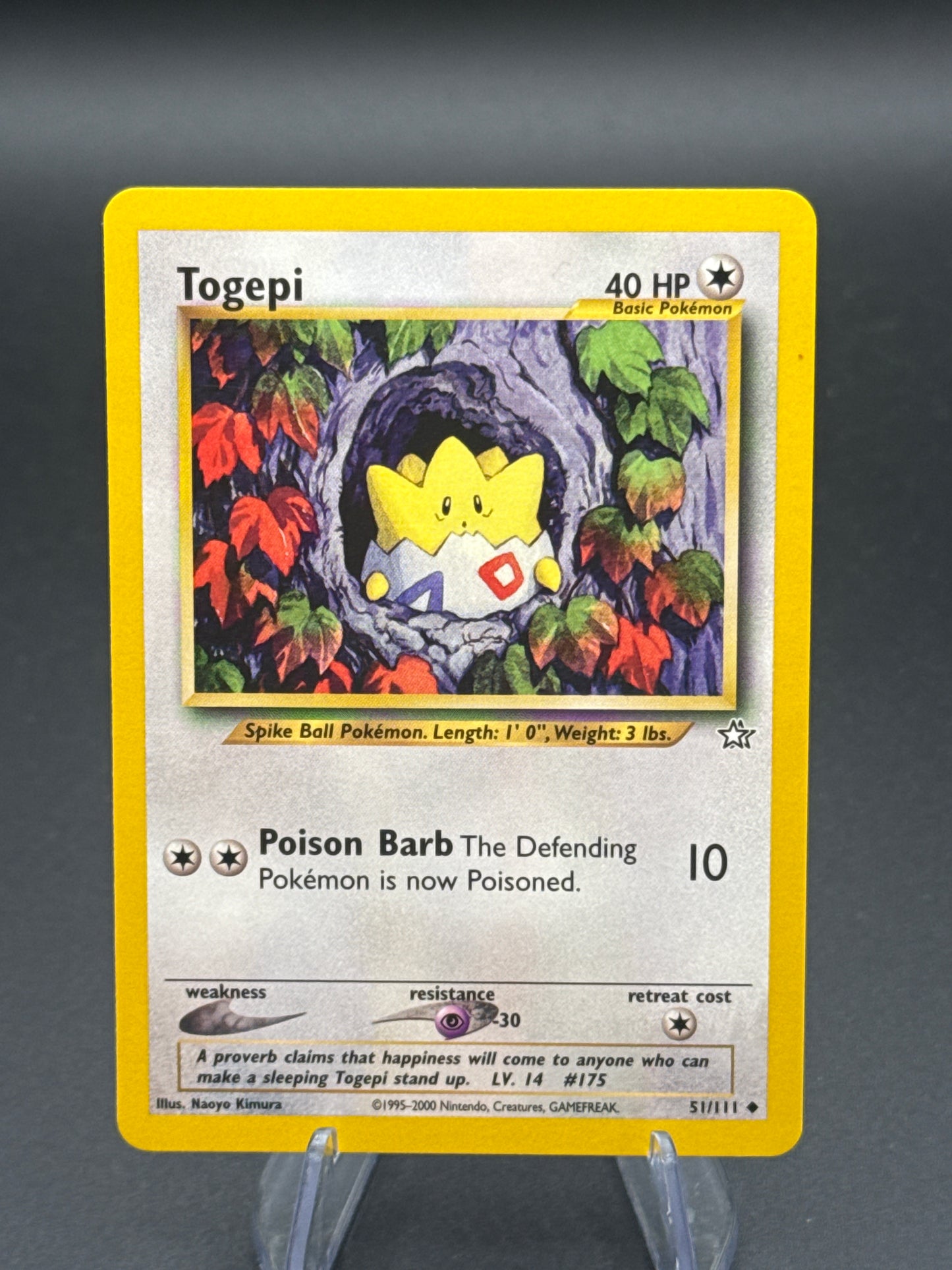 Pokémon TCG: 2000 Togepi 51/111 Neo Genesis