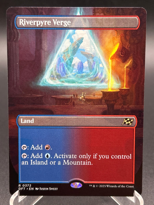 MTG TCG: Riverpyre Verge (Borderless) R 0372 DFT: Aetherdrift