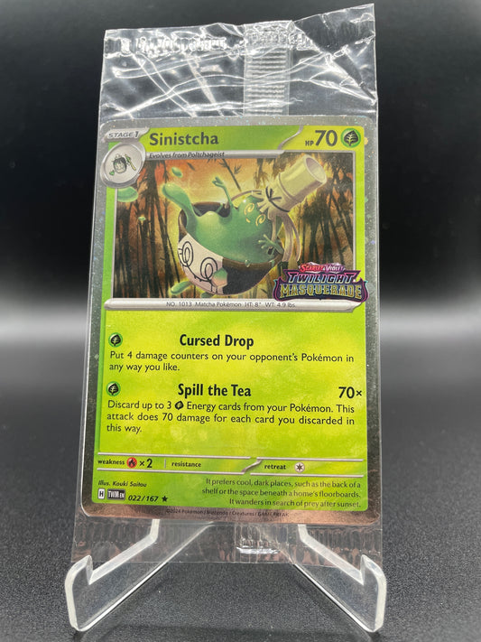 Pokémon TCG: 2024 Sinistcha 022/167 S&V: Twilight Masquerade Best Buy Promo