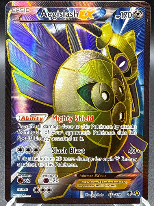 Pokémon TCG: 2017 Aegislash EX 65a/119 XY: Promo