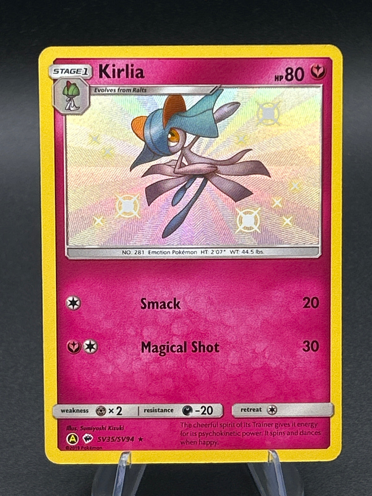 Pokémon TCG: 2019 Kirlia SV35/SV94 Hidden Fates: Shiny Vault