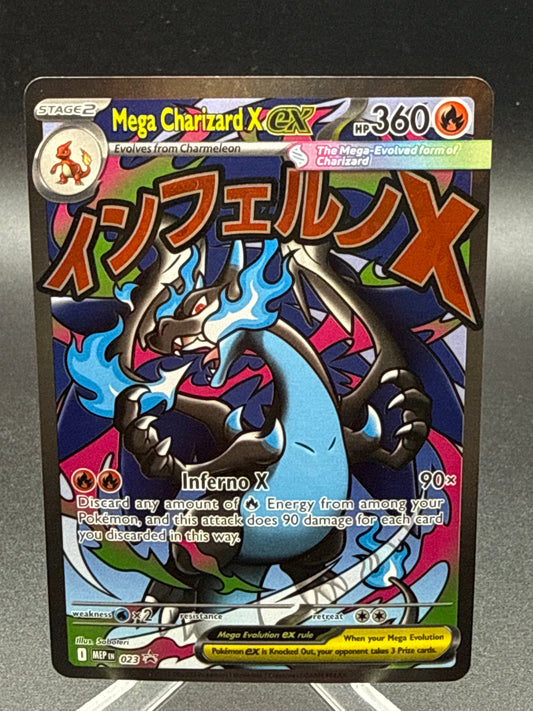 Pokémon TCG: 2025 Mega Charizard X ex - #023 - MEP: Mega Evolution Promo