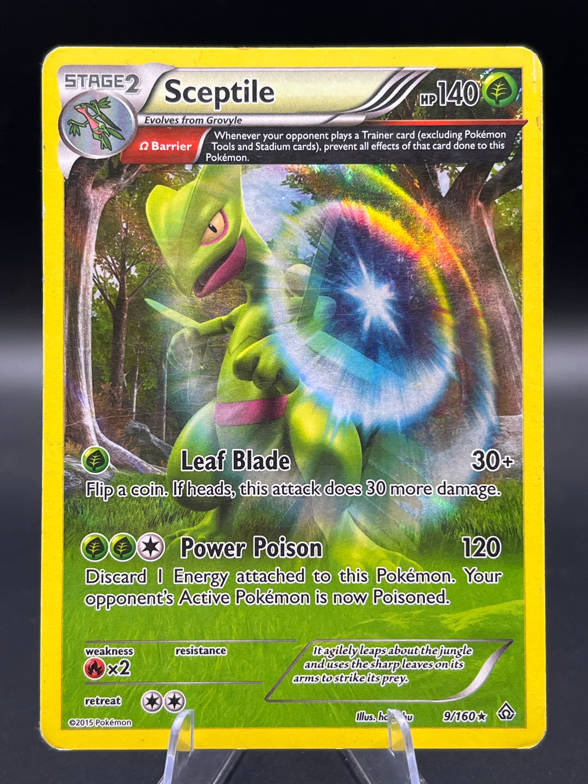 Pokémon TCG: 2015 Sceptile - 9/160  - XY: Primal Clash