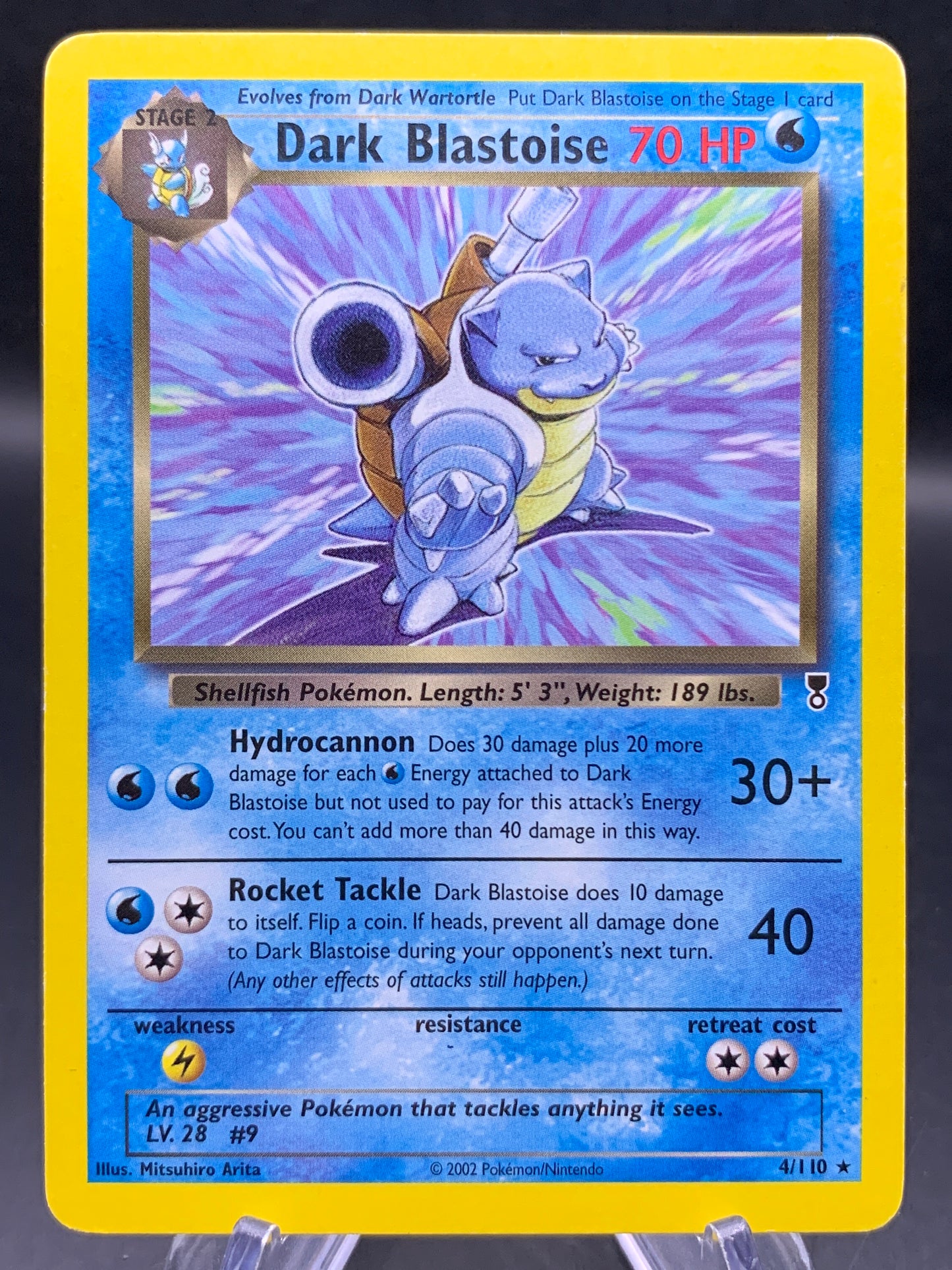 Pokémon TCG: 2002 Dark Blastoise - 4/110 - Legendary Collection