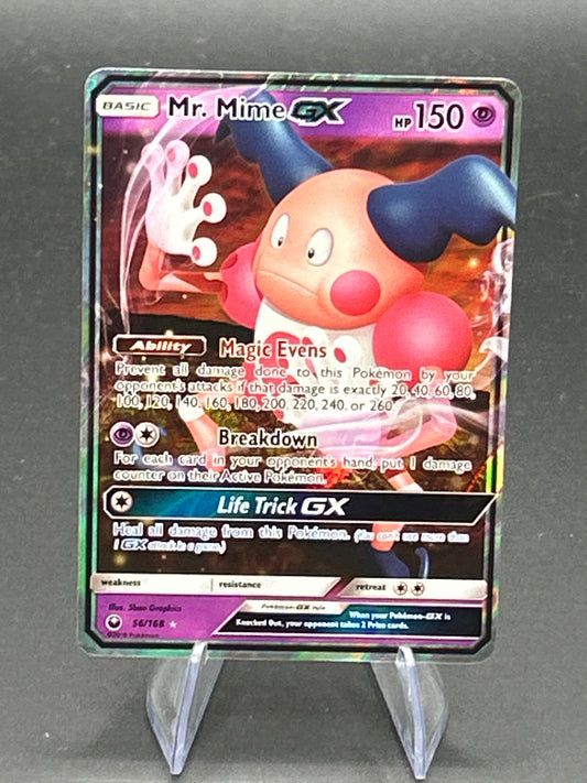 Pokemon TCG 2018 Mr.Mime GX 56/168 - Sun & Moon: Celestial Storm