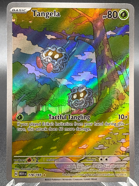 Pokémon TCG: 2023 Tangela 178/165 SV: Scarlet & Violet 151