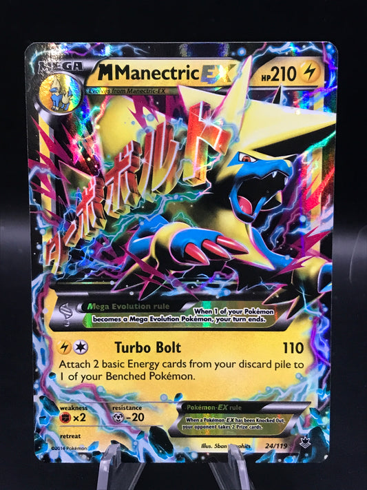 Pokémon TCG: 2014 M Manectric EX 24/119 XY: Phantom Forces