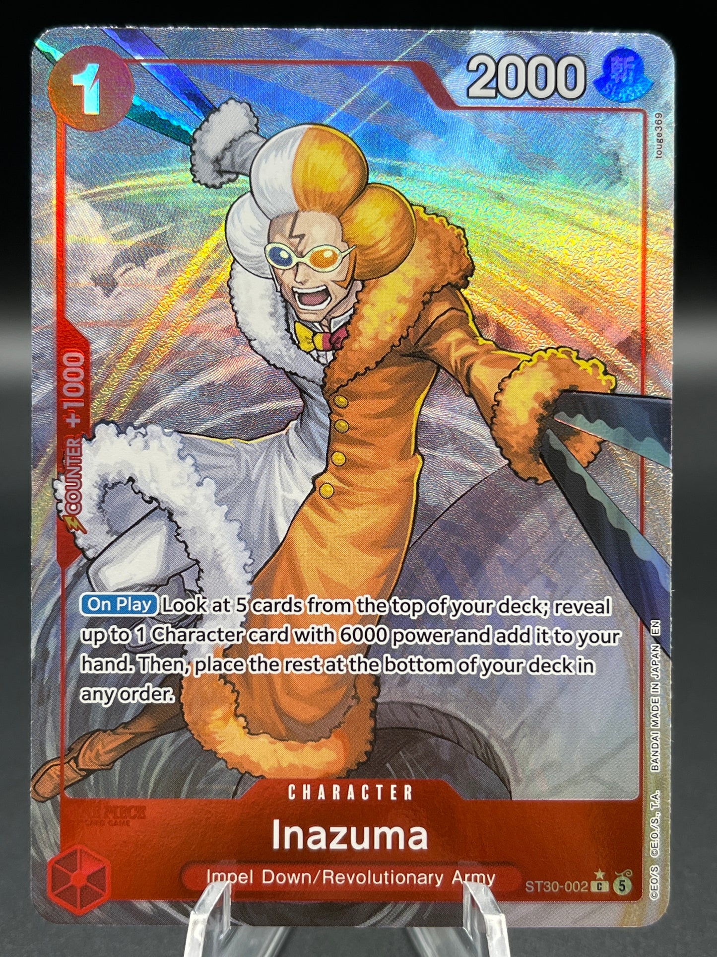 One Piece TCG: Inazuma (Full Art) - Starter Deck EX: Luffy & Ace (ST-30)