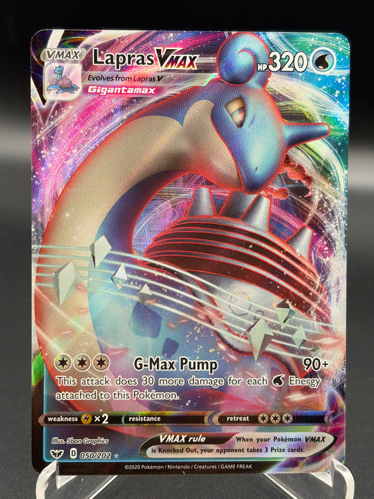 Pokémon TCG 2020 Lapras VMAX 050/202 SWSH: Sword & Shield Base Set