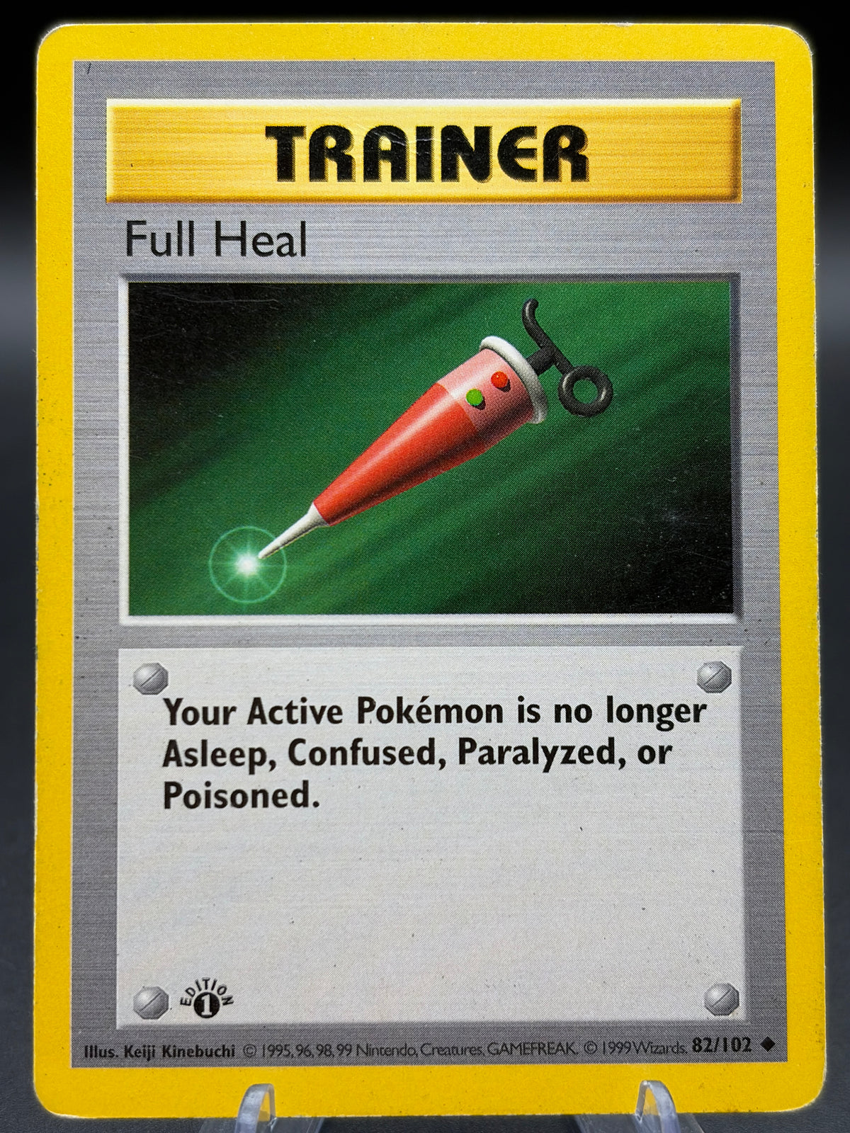 Pokémon TCG: 1999 Full Heal - Base Set (Shadowless) (BSS)