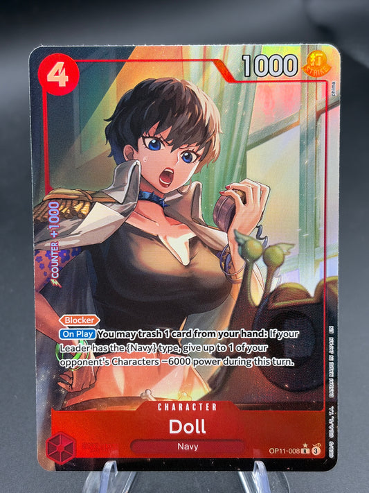One Piece TCG: Doll - OP11-008 - A Fist of Divine Speed (OP11)