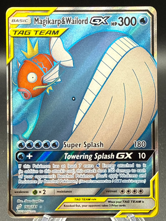 Pokémon TCG: 2019 Magikarp & Wailord GX - 160/181 - S&M: Team Up