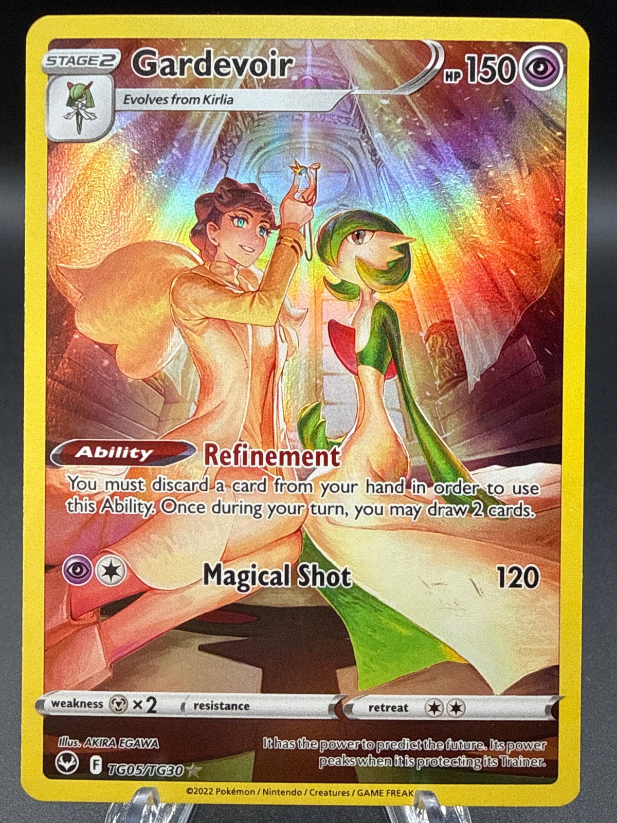 Pokémon TCG: 2022 Gardevoir - TG05/TG30 - SWSH: Silver Tempest Trainer Gallery