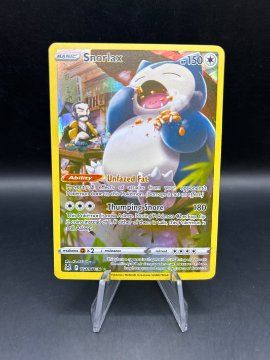 Pokémon TCG: 2022 Snorlax TG10/TG30 SWSH: Lost Origin Trainer Gallery