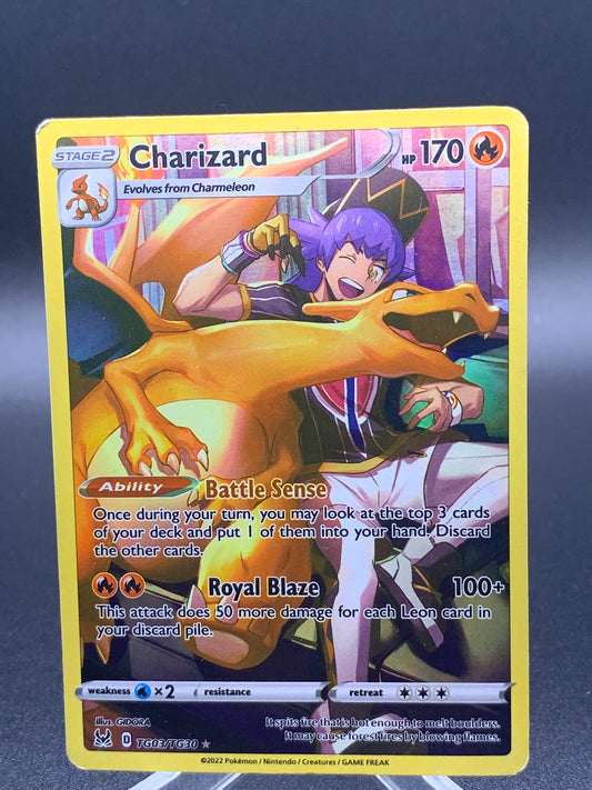 Pokémon TCG: 2022 Charizard TG03/TG30 SWSH: Lost Origin Trainer Gallery