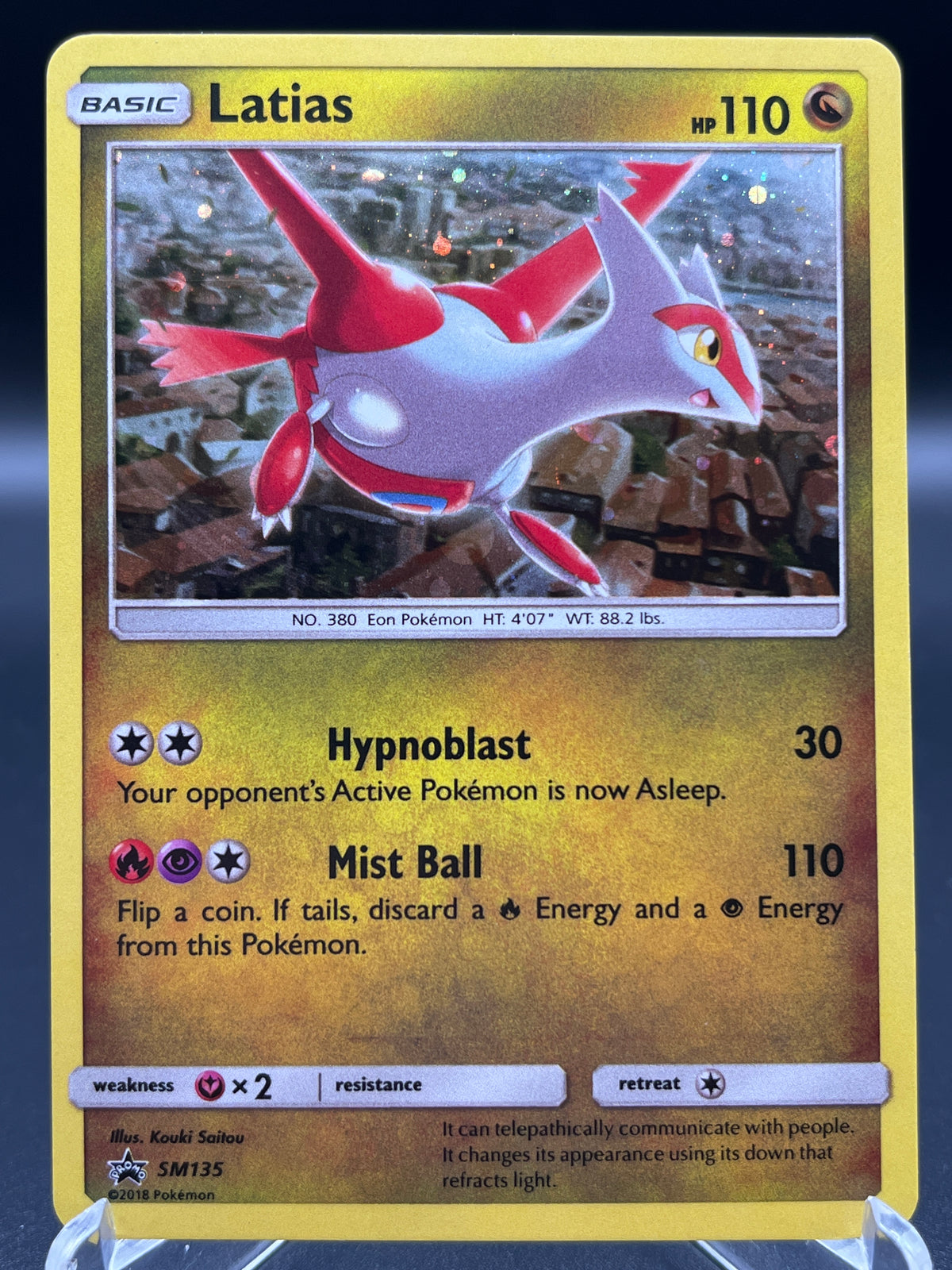 Pokémon TCG: 2018 Latias SM135 - SM: Promos