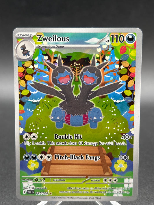 Pokémon TCG: 2025 Zweilous 147/086 SV: White Flare