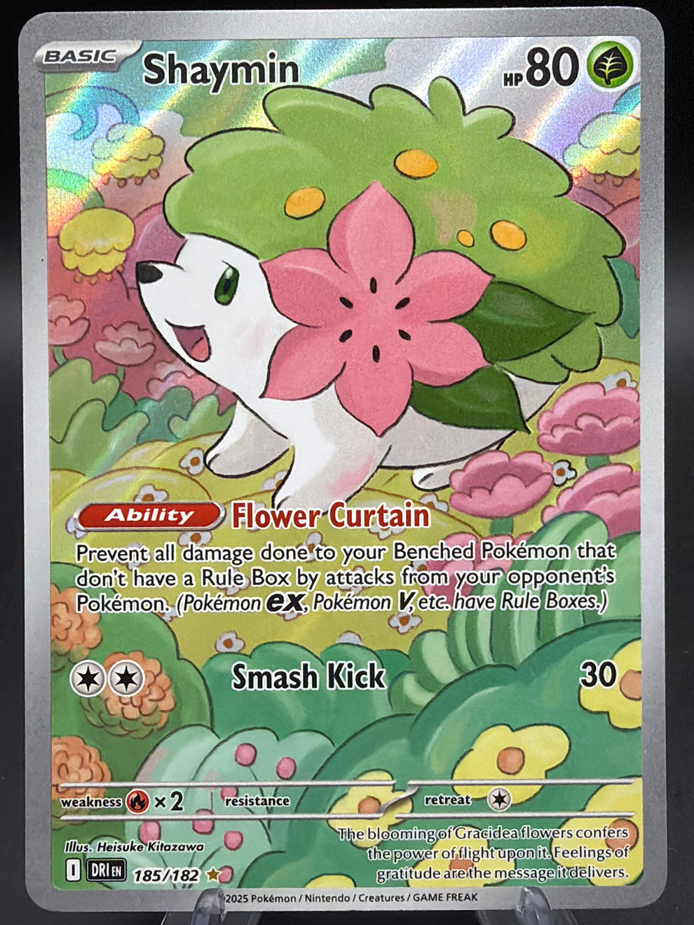 Pokémon TCG: 2025 Shaymin - 185/182 - SV: Destined Rivals – Epic ...