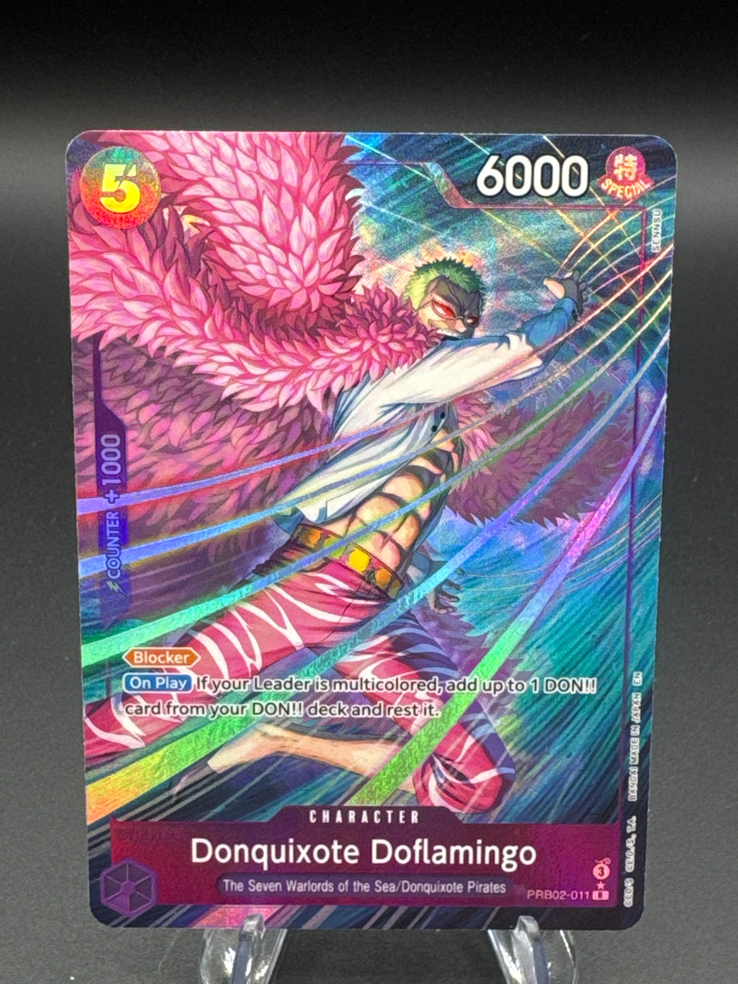 One Piece TCG: Donquixote Doflamingo - PRB02-0151 - Premium Booster -The Best- Vol. 2
