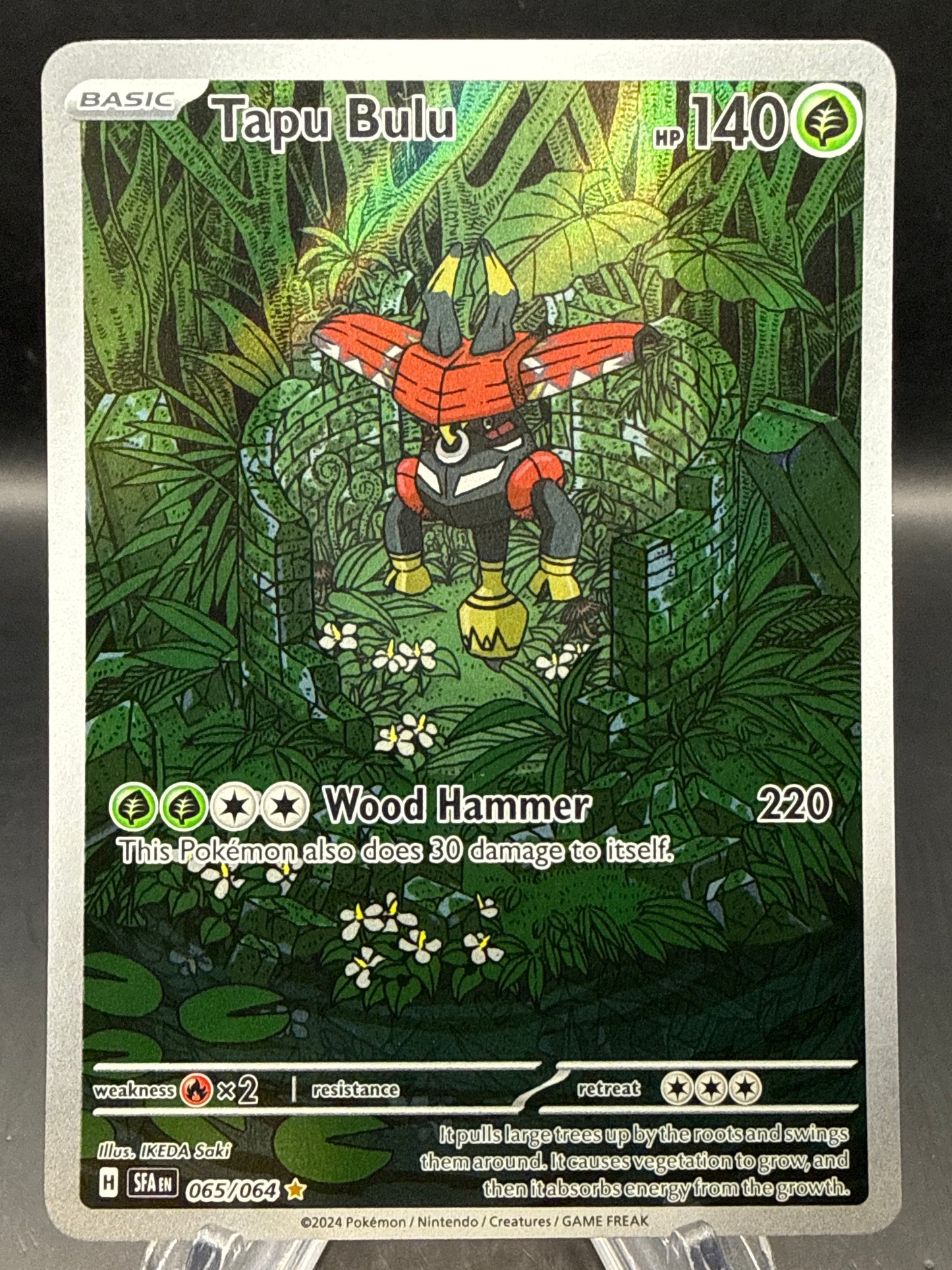 Pokémon TCG 2024 Tapu Bulu - 065/064 - SV: Shrouded Fable