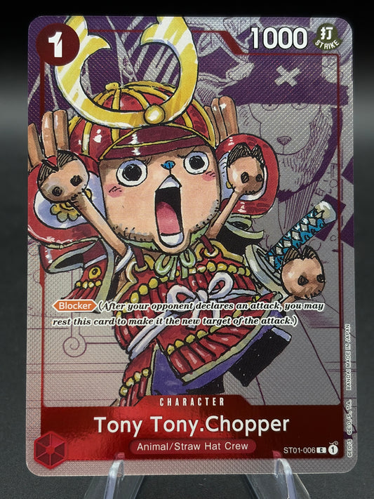 One Piece TCG: Tony Tony.Chopper - ST01-006 (Alternate Art) - One Piece Promotion Cards (OP-PR)