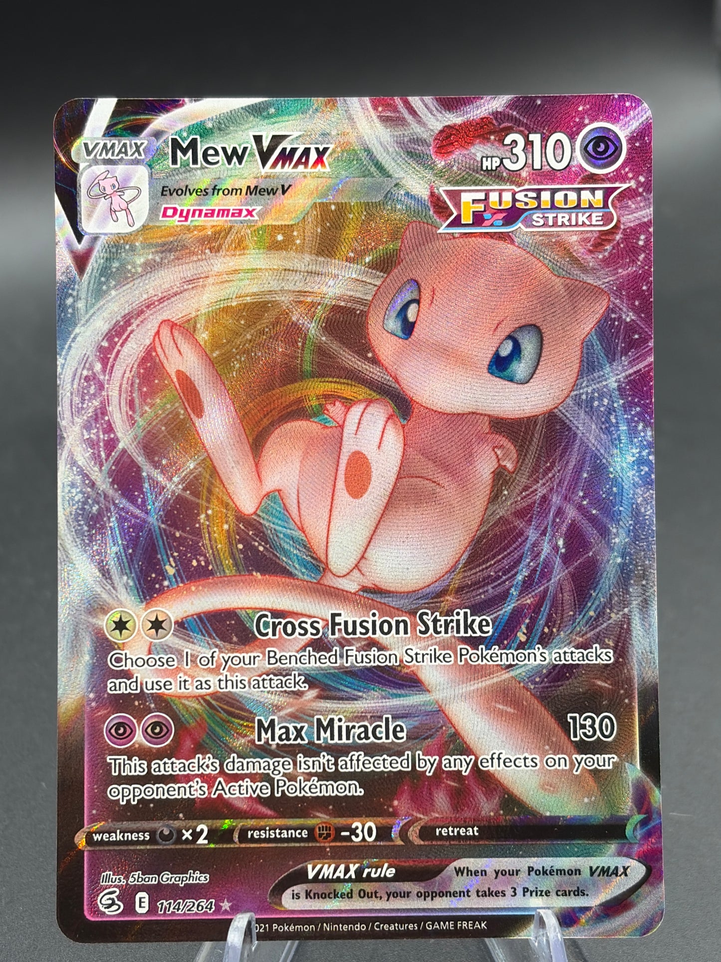 Pokémon TCG: Mew VMAX - SWSH08: Fusion Strike (SWSH08)