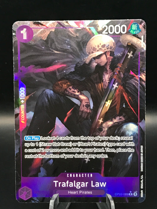 One Piece TCG: Trafalgar Law (069) (Parallel) - Emperors in the New World (OP09)
