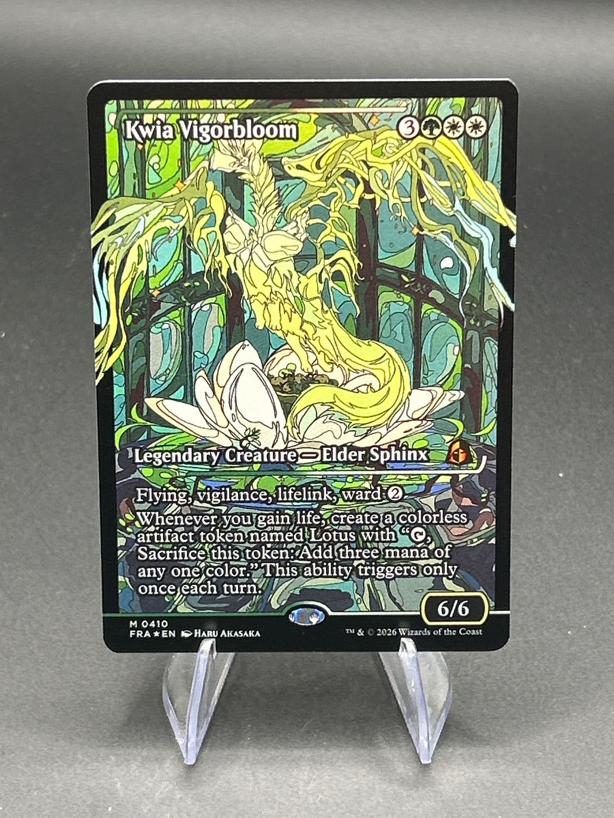Magic The Gathering: Kwia Vigorbloom (Showcase) (0410) - Reality Fracture (FRA)