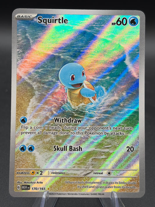 Pokémon TCG: 2023 Squirtle -170/165 - SV: Scarlet & Violet 151