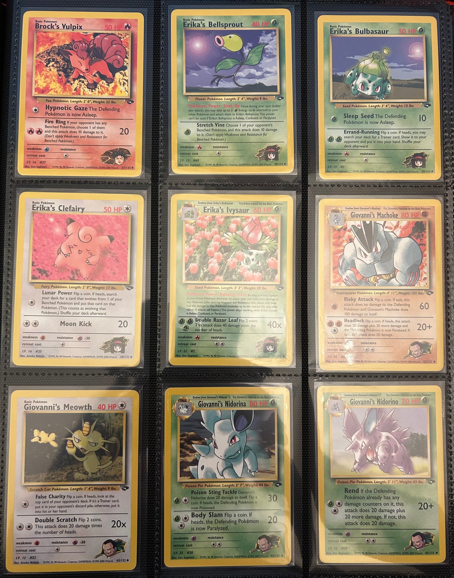 Pokémon TCG: Complete Gym Challenge Full Set - NM/LP