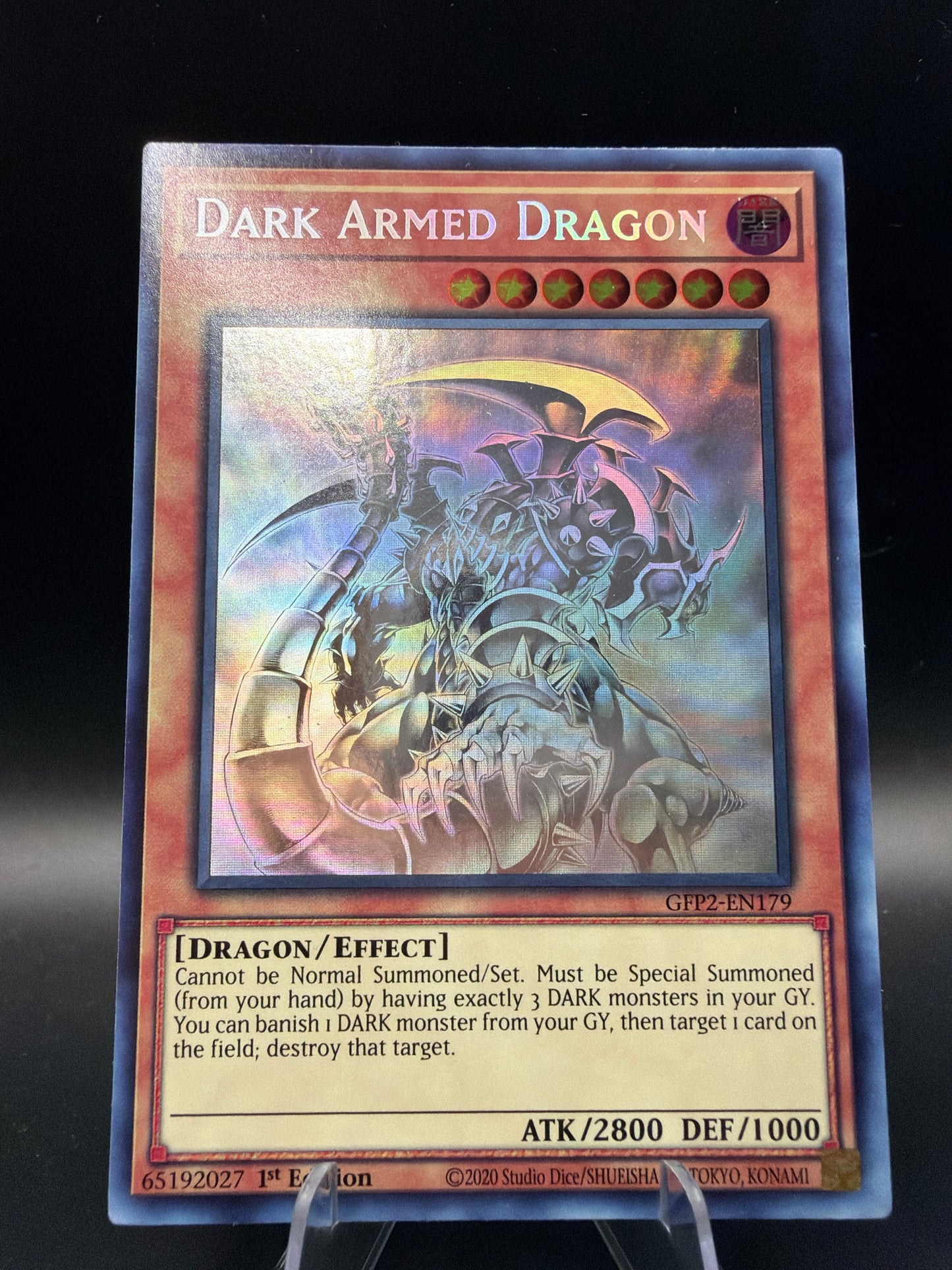 Yu-Gi-Oh! TCG: Dark Armed Dragon (Ghost Rare) - Ghosts From the Past: The 2nd Haunting (GFP2)