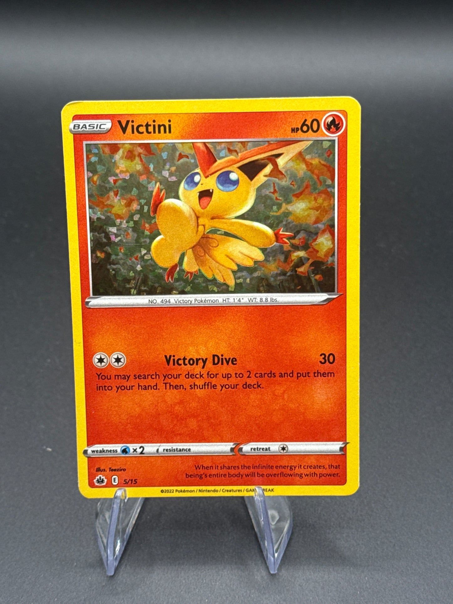 Pokémon TCG: 2022 Victini - 5/15 - McDonald's Promos 2022