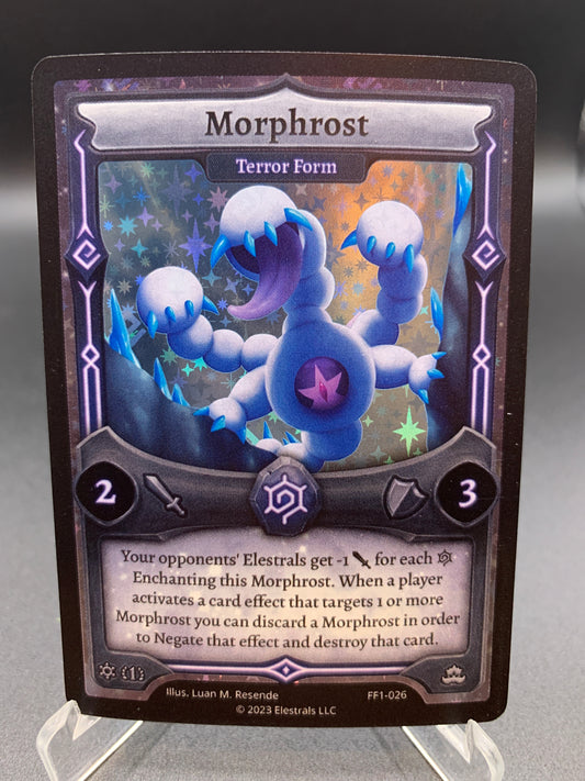 Elestrals TCG: Morphrost Terror Form FF1-026 Frostfall [First Edition