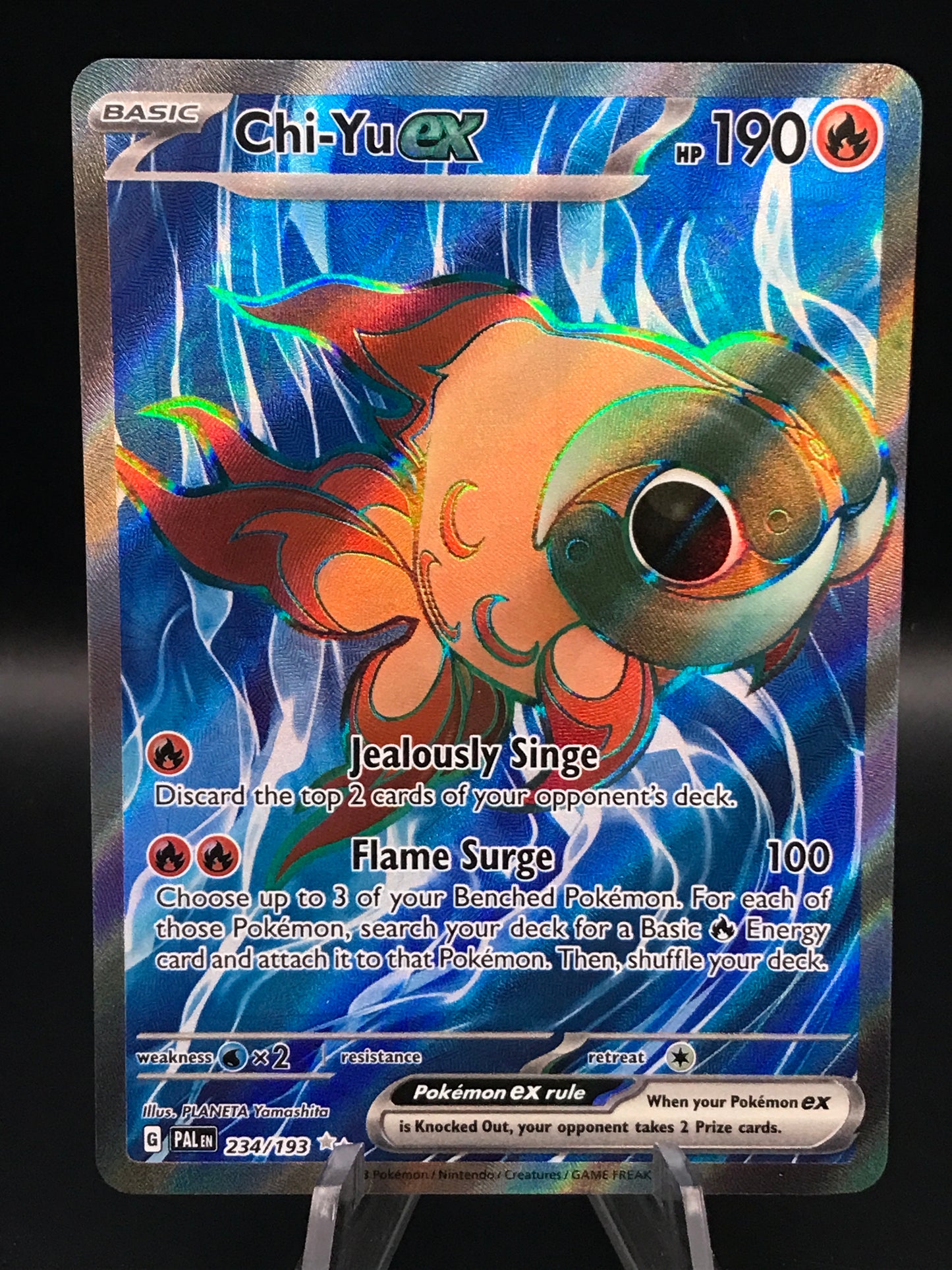 Pokémon TCG: 2023 Chi-Yu ex 234/193 SV: Paldea Evolved