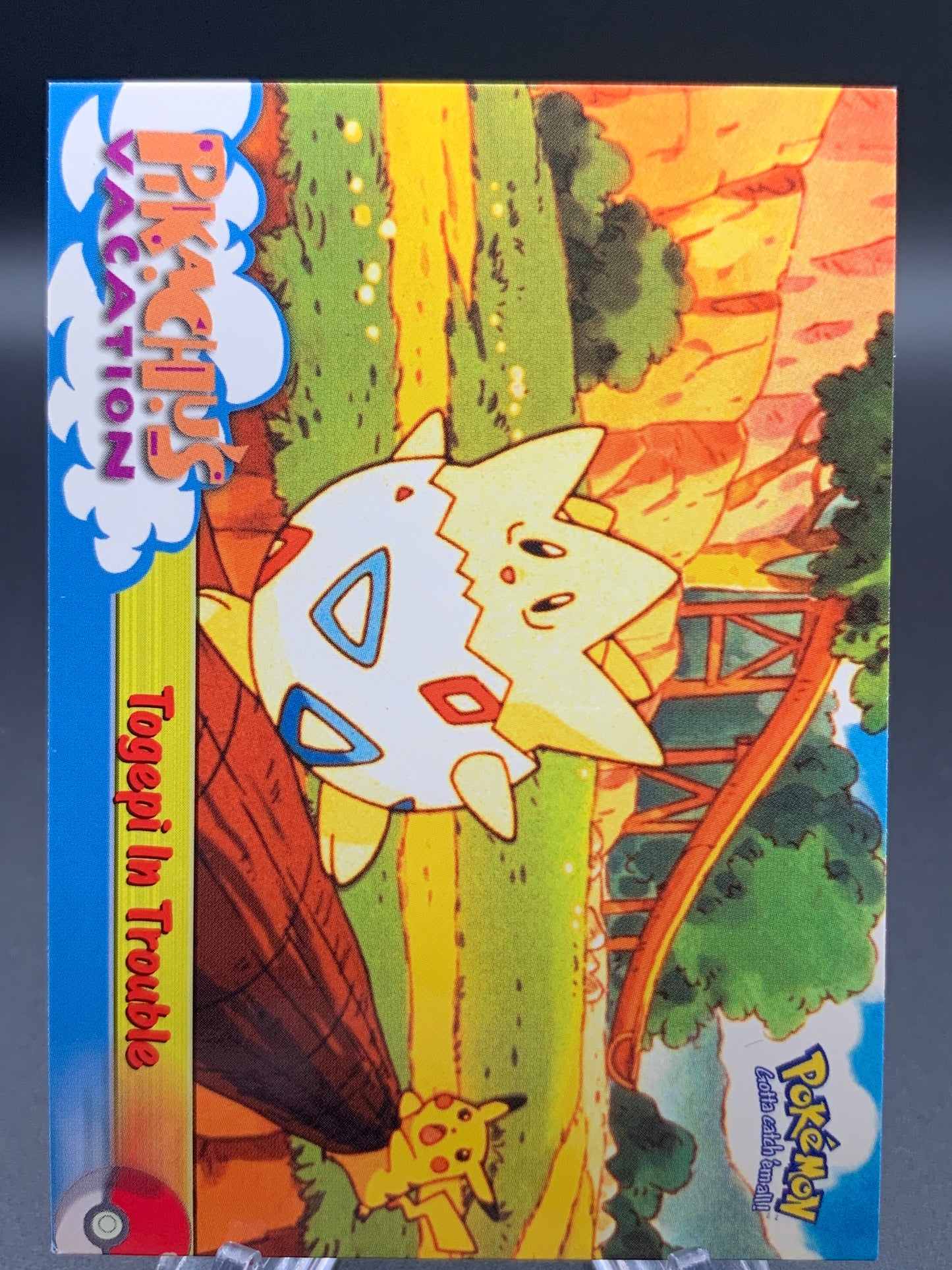 Pokémon TCG: Topps Pokémon Togepi in Trouble - #45 - Pikachu's Vacation Movie Animation Edition