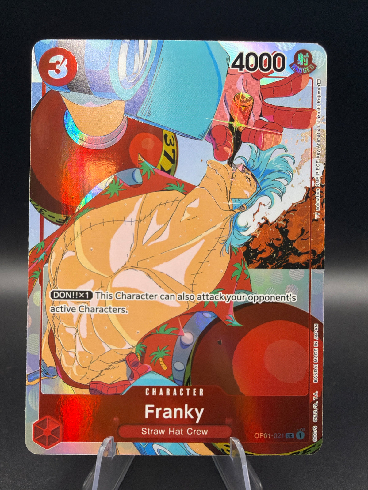One Piece TCG: Franky (Gift Collection 2023) OP01-021 - One Piece Promotion Cards (OP-PR)