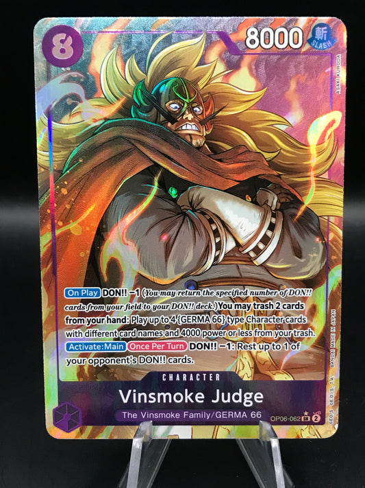 One Piece TCG: Vinsmoke Judge OP06-062 SR Wings of the Captain OP06